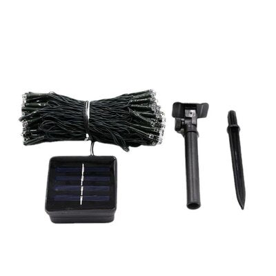 Cadena de luces solares, 400 luces LED