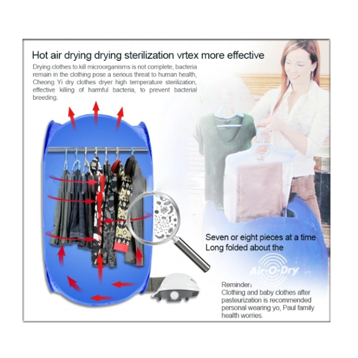 Secadora de ropa plegable