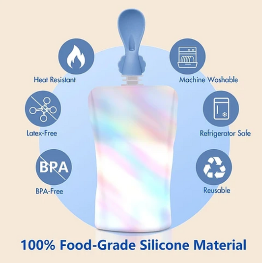 Set 5 cucharas de silicona