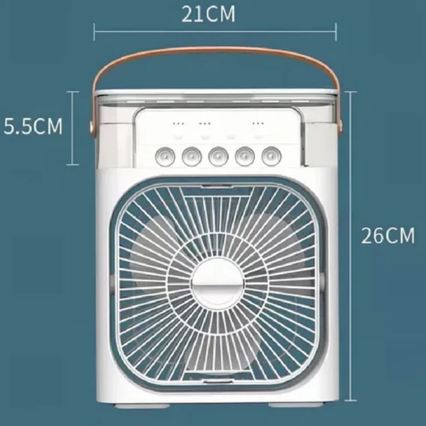 Ventilador humidificador 3 en 1