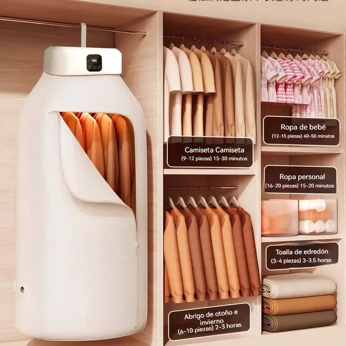 Secador de ropa portátil