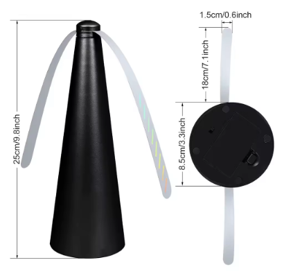 Ventilador repelente de moscas